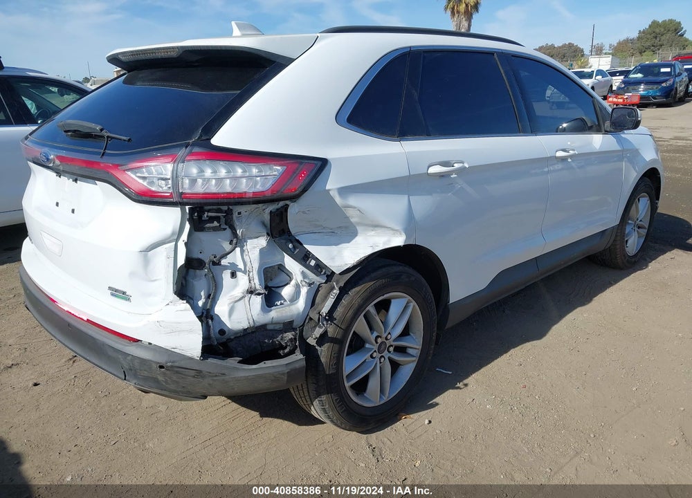 2015 FORD EDGE SEL VIN: 2FMTK3J94FBB16097