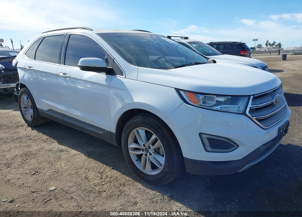 2015 FORD EDGE SEL VIN: 2FMTK3J94FBB16097