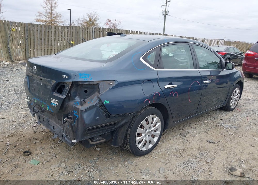 2013 NISSAN SENTRA SV VIN: 1N4AB7APXDN903984
