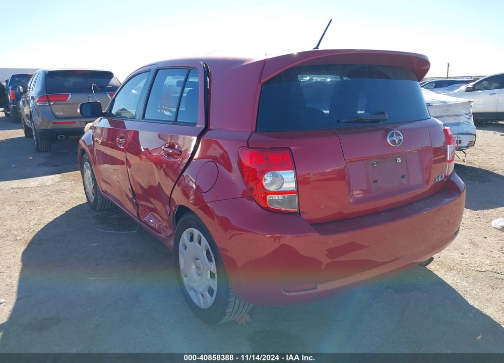 2011 TOYOTA SCION XD VIN: JTKKU4B43B1011780