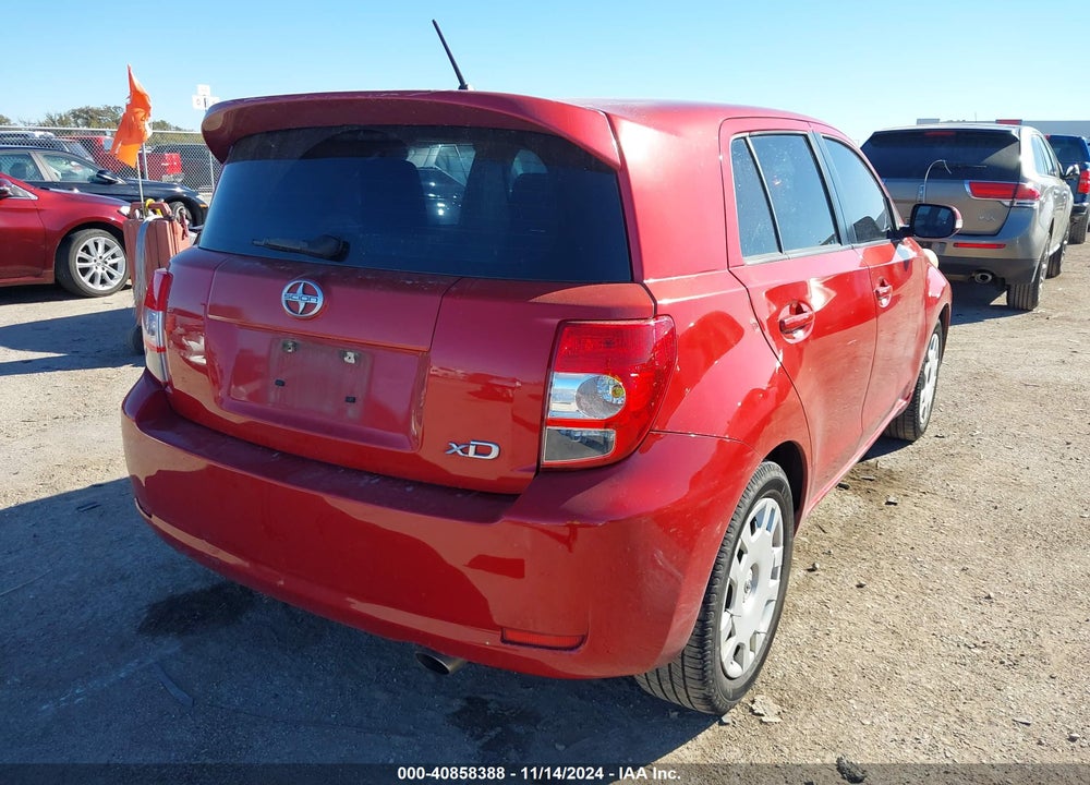2011 TOYOTA SCION XD VIN: JTKKU4B43B1011780