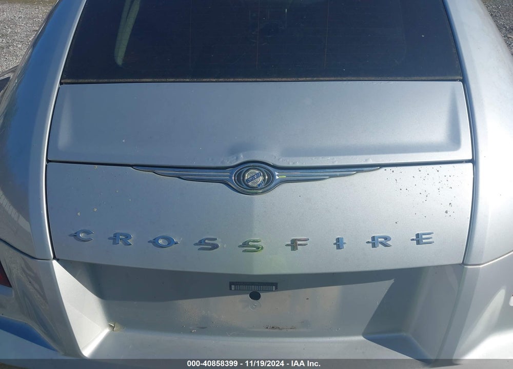 2007 CHRYSLER CROSSFIRE VIN: 1C3LN69LX7X072862