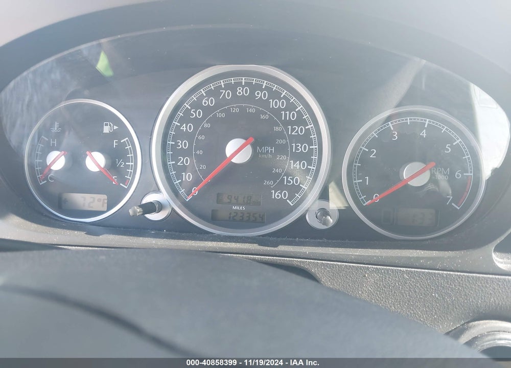 2007 CHRYSLER CROSSFIRE VIN: 1C3LN69LX7X072862