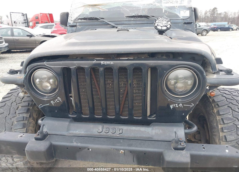 2003 JEEP WRANGLER X VIN: 1J4FA39S33P375741