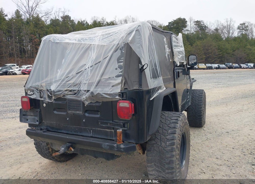 2003 JEEP WRANGLER X VIN: 1J4FA39S33P375741