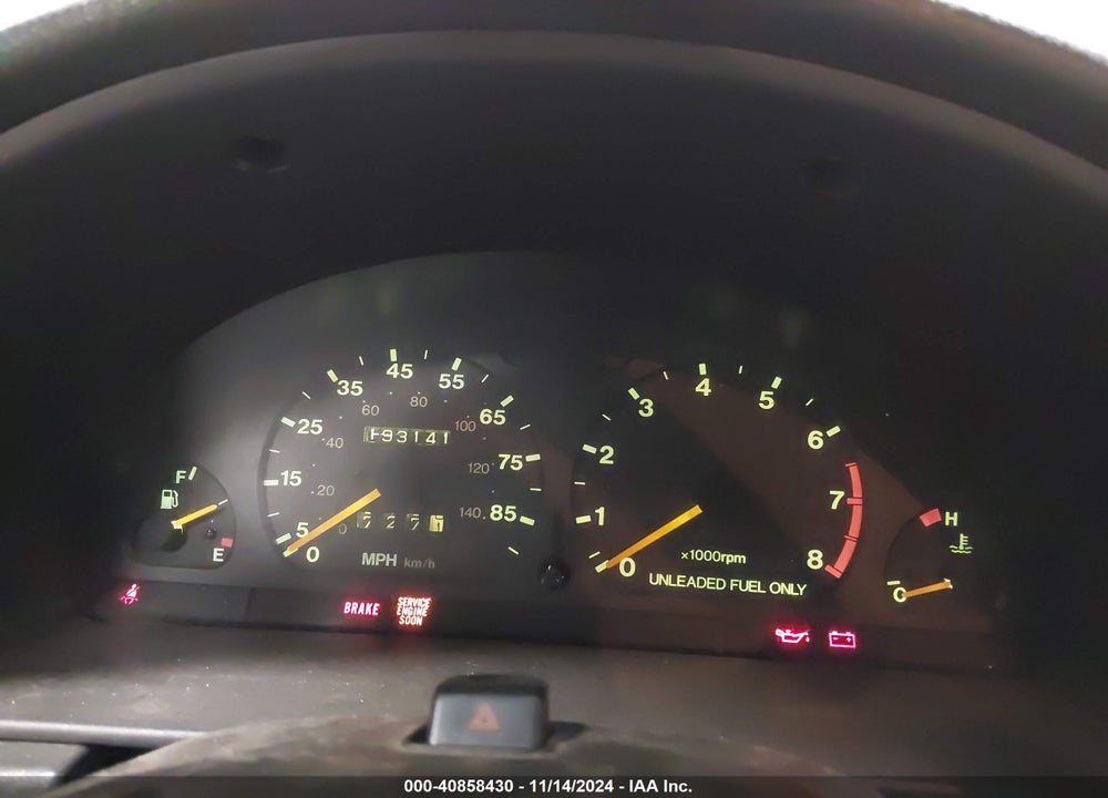 1996 GEO TRACKER VIN: 2CNBJ1363T6934768
