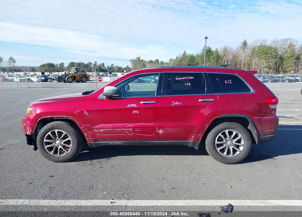 2014 JEEP GRAND CHEROKEE LIMITED VIN: 1C4RJFBG7EC496230