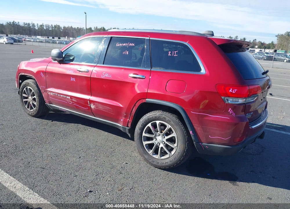 2014 JEEP GRAND CHEROKEE LIMITED VIN: 1C4RJFBG7EC496230