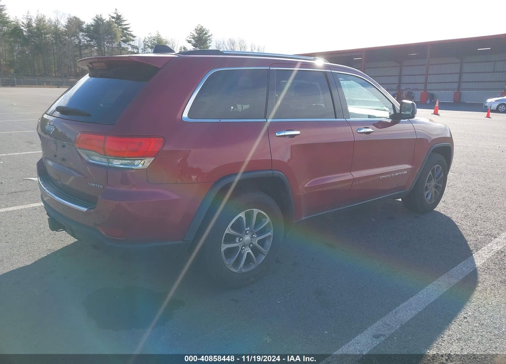2014 JEEP GRAND CHEROKEE LIMITED VIN: 1C4RJFBG7EC496230