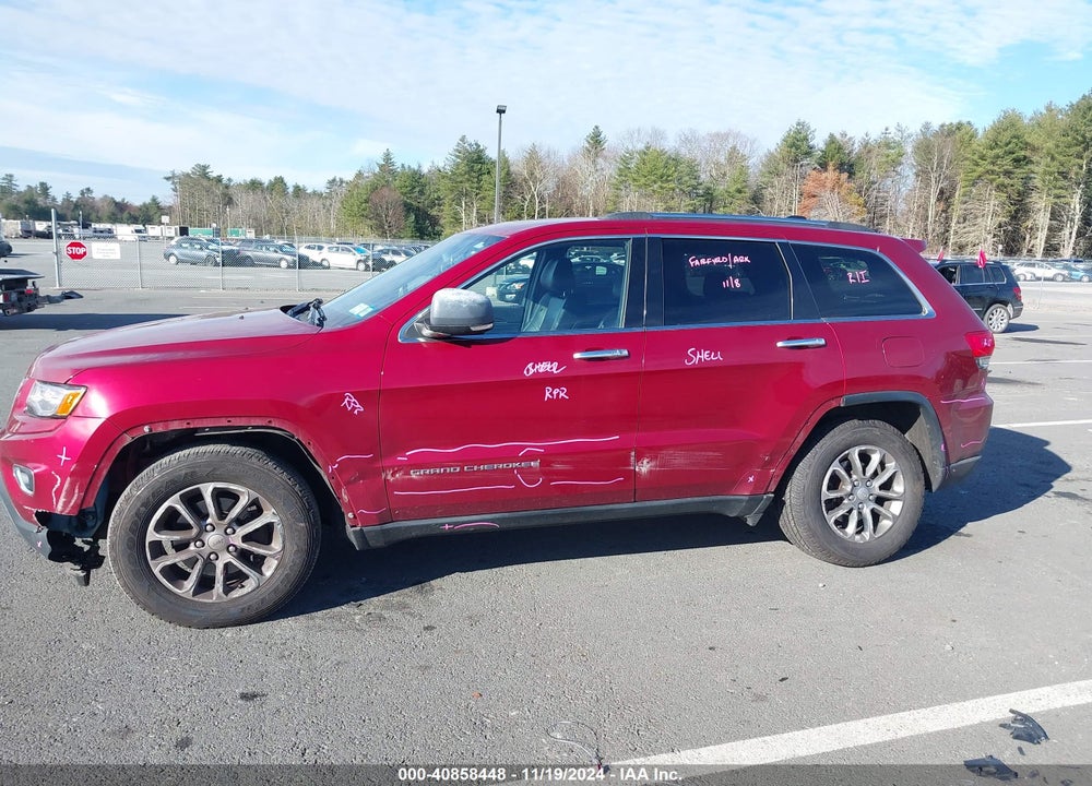 2014 JEEP GRAND CHEROKEE LIMITED VIN: 1C4RJFBG7EC496230
