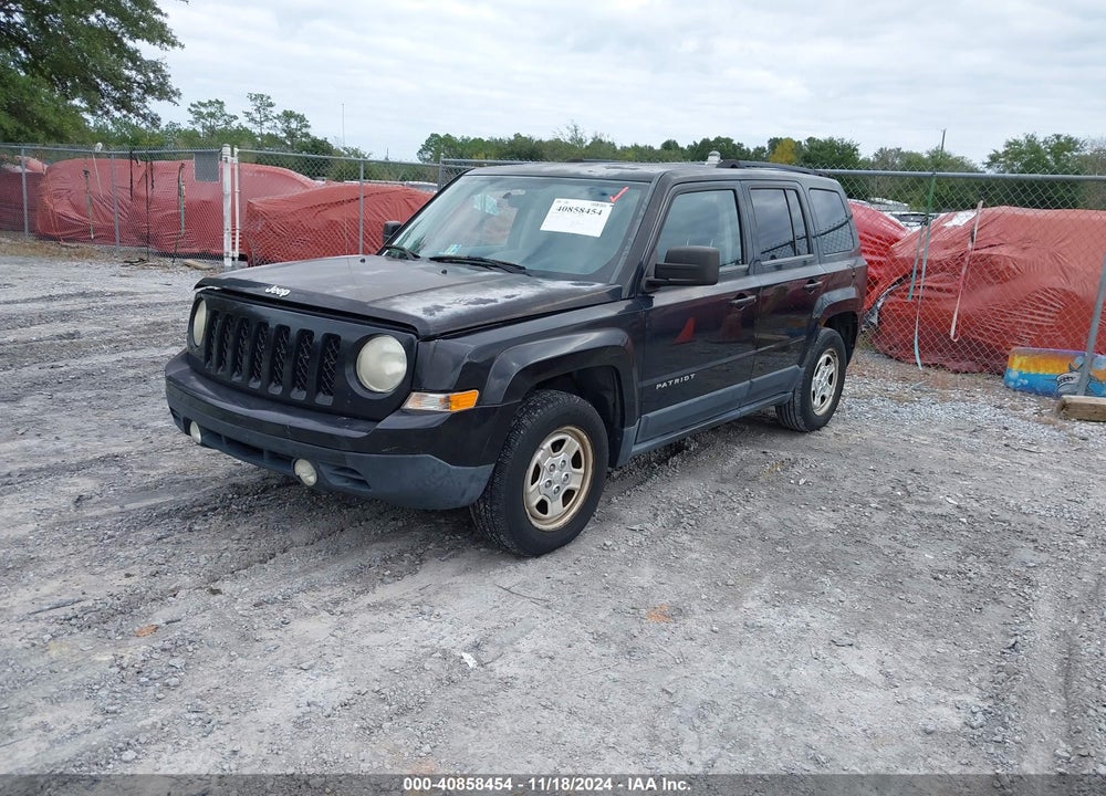 2012 JEEP PATRIOT SPORT VIN: 1C4NJPBB5CD528768