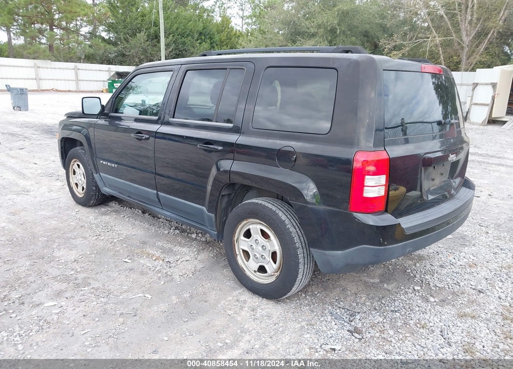 2012 JEEP PATRIOT SPORT VIN: 1C4NJPBB5CD528768