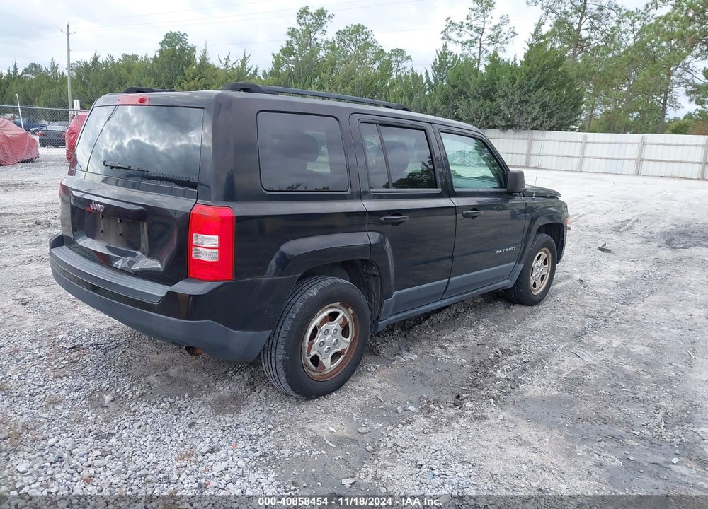2012 JEEP PATRIOT SPORT VIN: 1C4NJPBB5CD528768