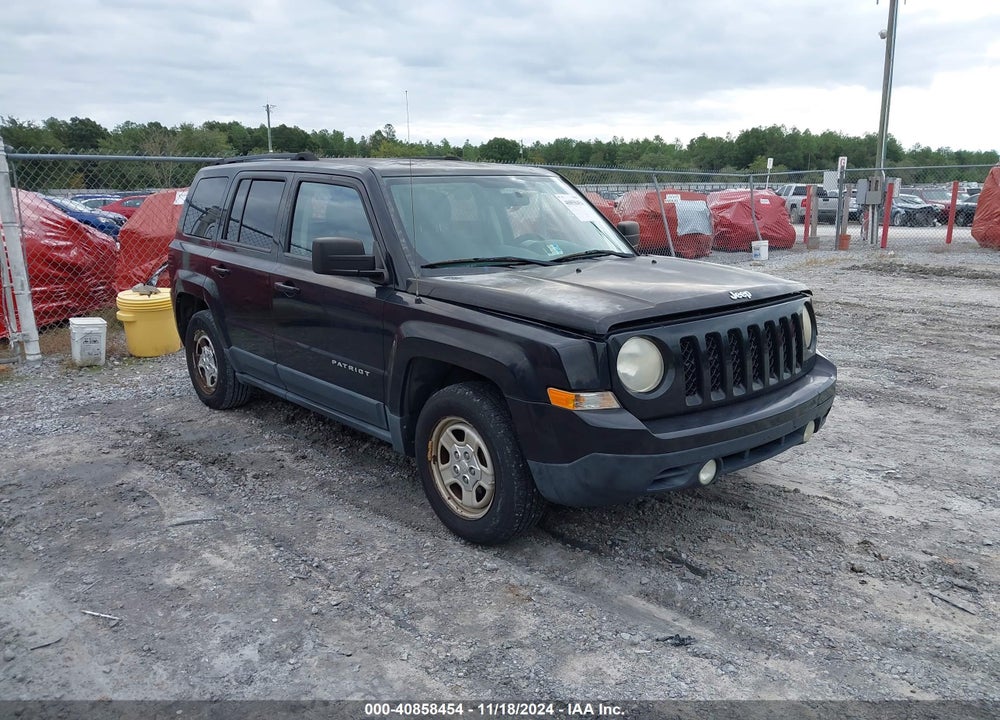 2012 JEEP PATRIOT SPORT VIN: 1C4NJPBB5CD528768