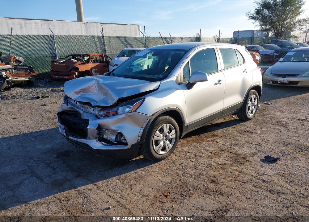 2018 CHEVROLET TRAX LS VIN: KL7CJKSB2JB733948