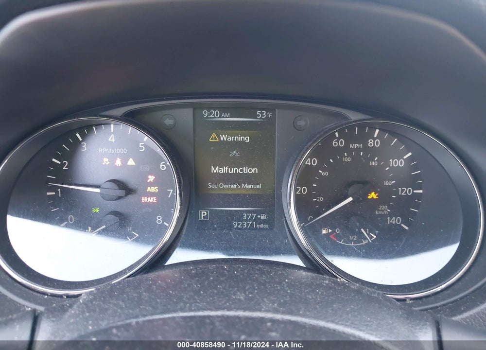 2017 NISSAN ROGUE SV VIN: JN8AT2MT8HW406195