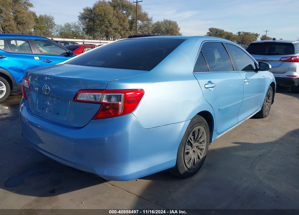2013 TOYOTA CAMRY LE VIN: 4T4BF1FK3DR320371
