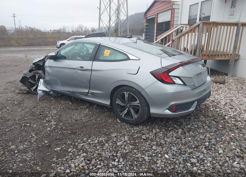 2018 HONDA CIVIC TOURING VIN: 2HGFC3B92JH354860