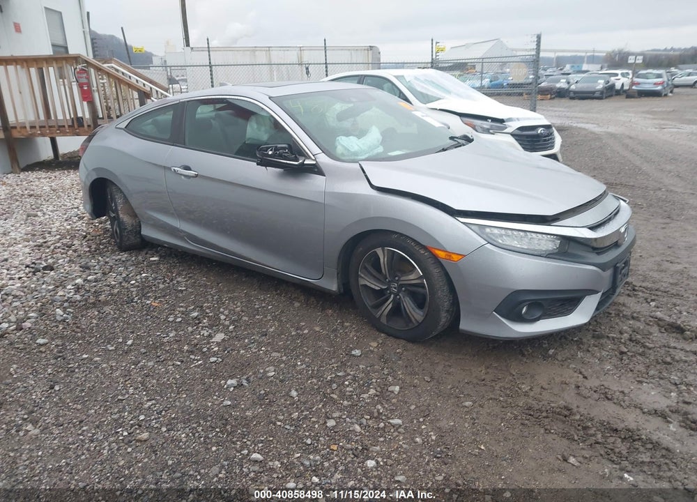 2018 HONDA CIVIC TOURING VIN: 2HGFC3B92JH354860