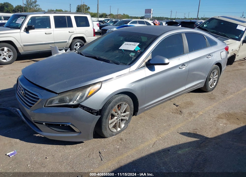 2015 HYUNDAI SONATA SE VIN: 5NPE24AF7FH018386