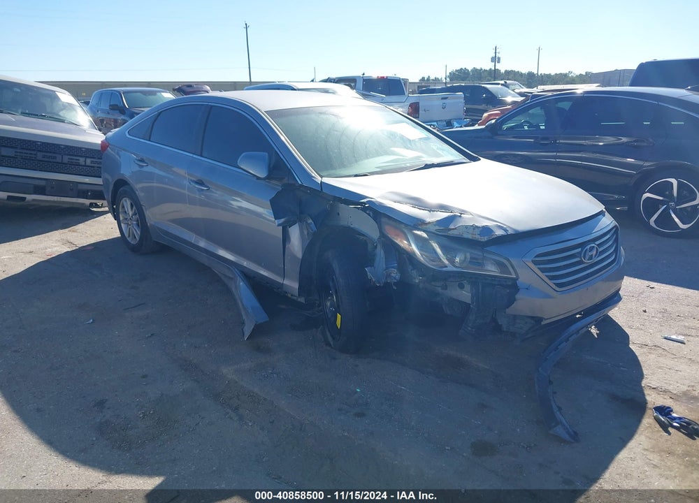 2015 HYUNDAI SONATA SE VIN: 5NPE24AF7FH018386