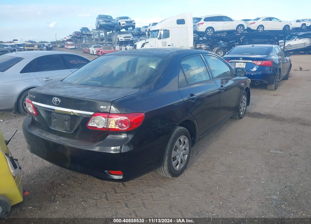 2011 TOYOTA COROLLA LE VIN: JTDBU4EE6BJ106281