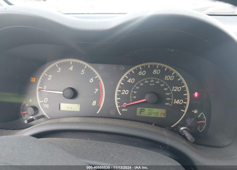 2011 TOYOTA COROLLA LE VIN: JTDBU4EE6BJ106281