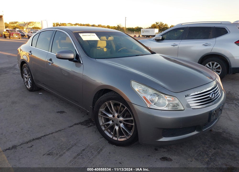 2008 INFINITI G35 JOURNEY VIN: JNKBV61EX8M206291