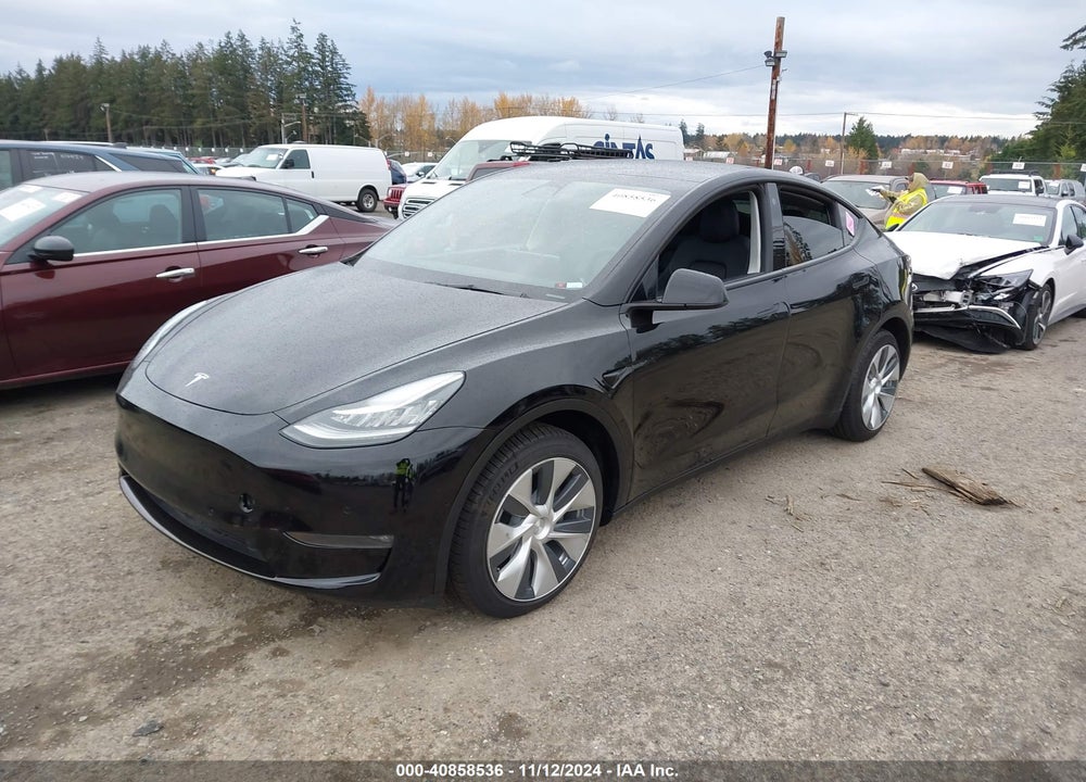 2021 TESLA MODEL Y LONG RANGE DUAL MOTOR ALL-WHEEL DRIVE VIN: 5YJYGDEE8MF288268