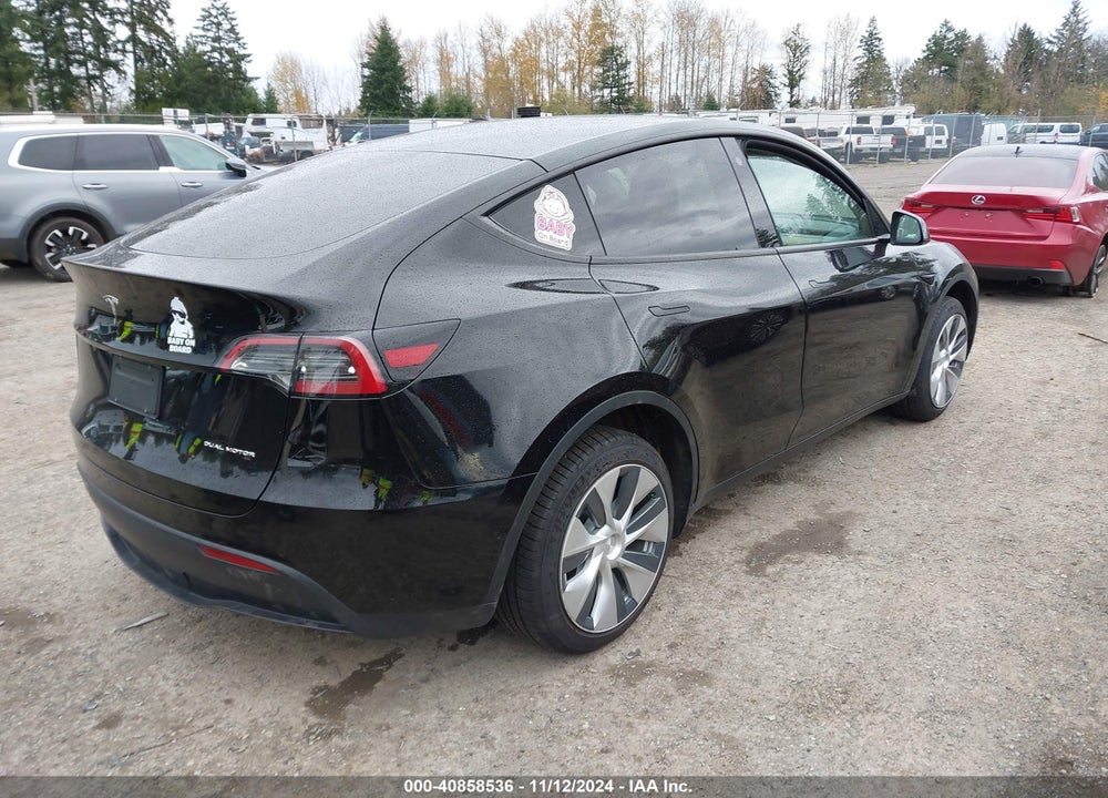 2021 TESLA MODEL Y LONG RANGE DUAL MOTOR ALL-WHEEL DRIVE VIN: 5YJYGDEE8MF288268