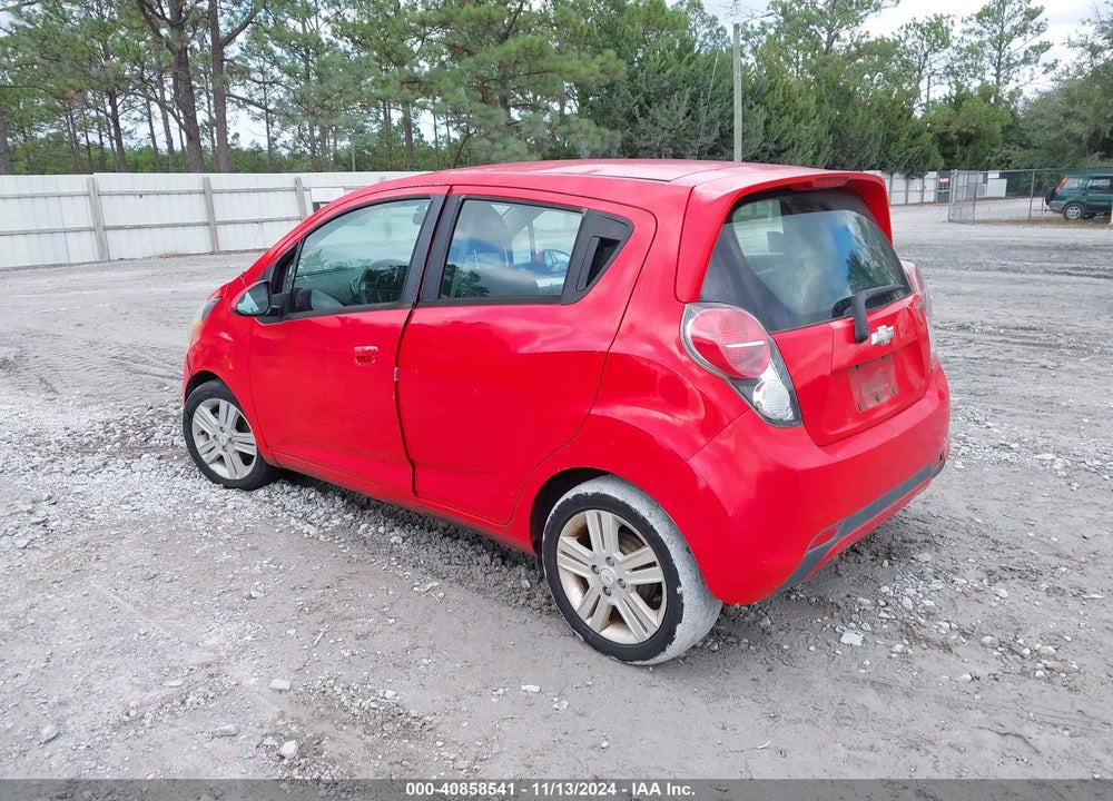 2013 CHEVROLET SPARK VIN: KL8CD6S91DC623267