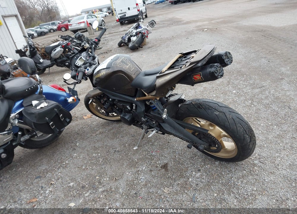 2012 TRIUMPH MOTORCYCLE STREET TRIPLE R VIN: SMTD02NEXCT497273