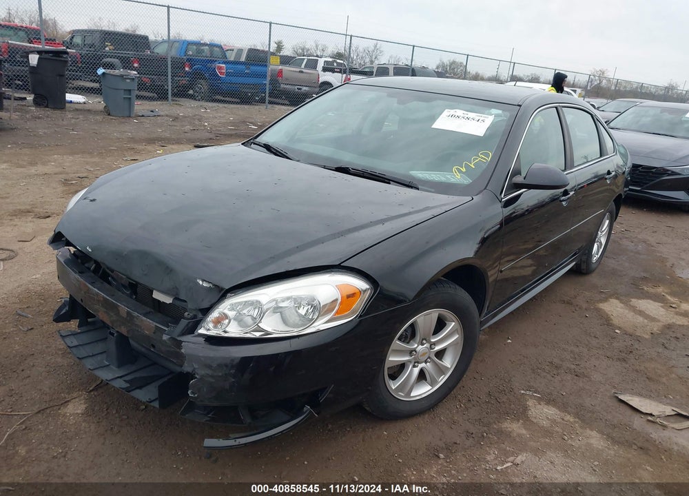 2013 CHEVROLET IMPALA LS VIN: 2G1WF5E30D1254836