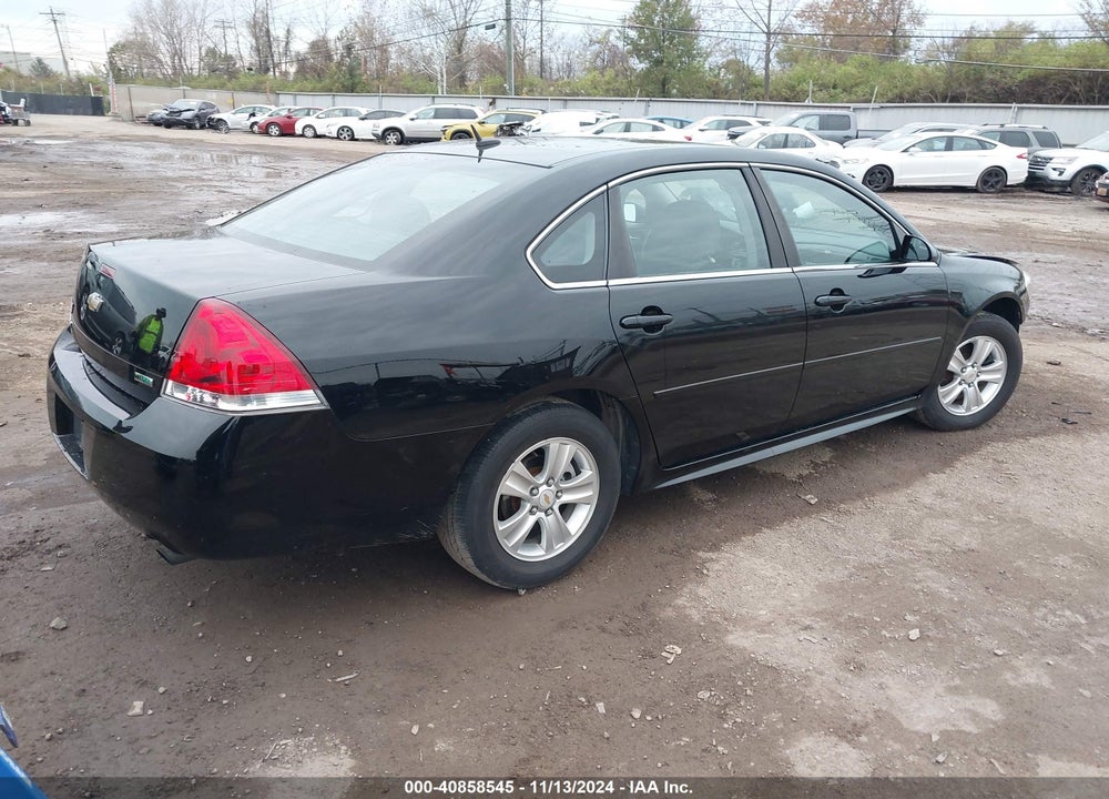 2013 CHEVROLET IMPALA LS VIN: 2G1WF5E30D1254836