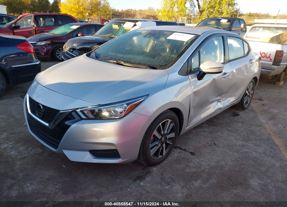 2021 NISSAN VERSA SV XTRONIC CVT VIN: 3N1CN8EVXML883537