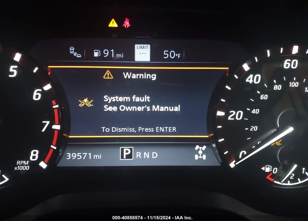2021 NISSAN TITAN PRO-4X 4X4 VIN: 1N6AA1ED3MN509394