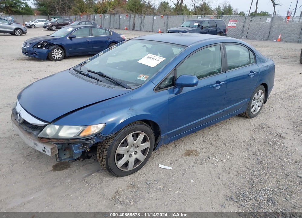 2009 HONDA CIVIC LX VIN: 2HGFA16599H533684