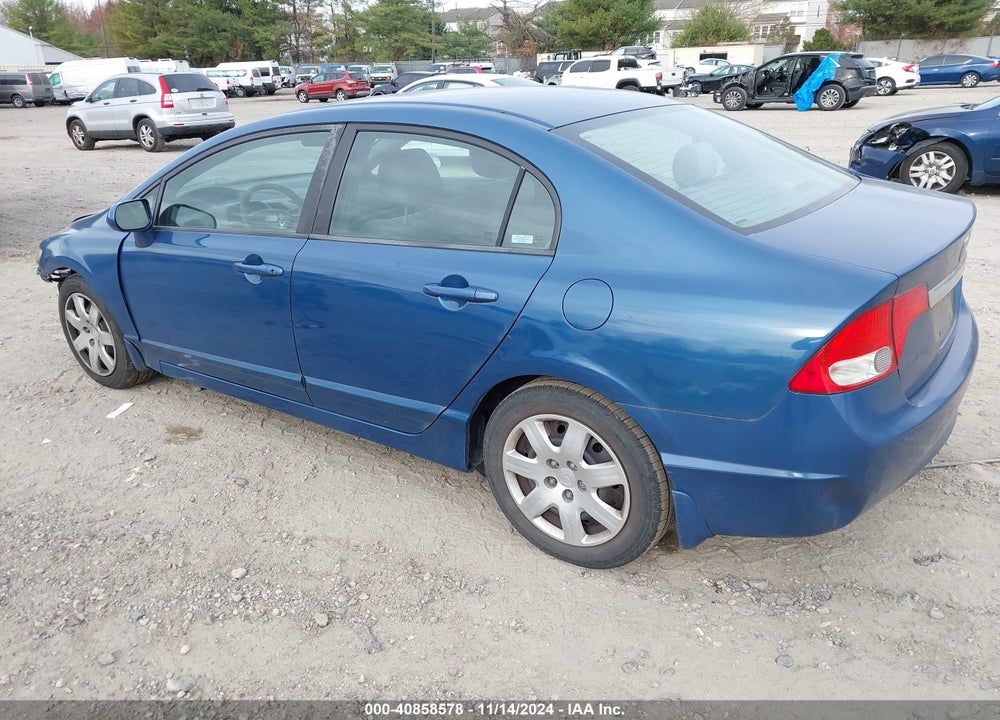 2009 HONDA CIVIC LX VIN: 2HGFA16599H533684