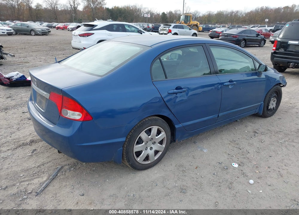 2009 HONDA CIVIC LX VIN: 2HGFA16599H533684