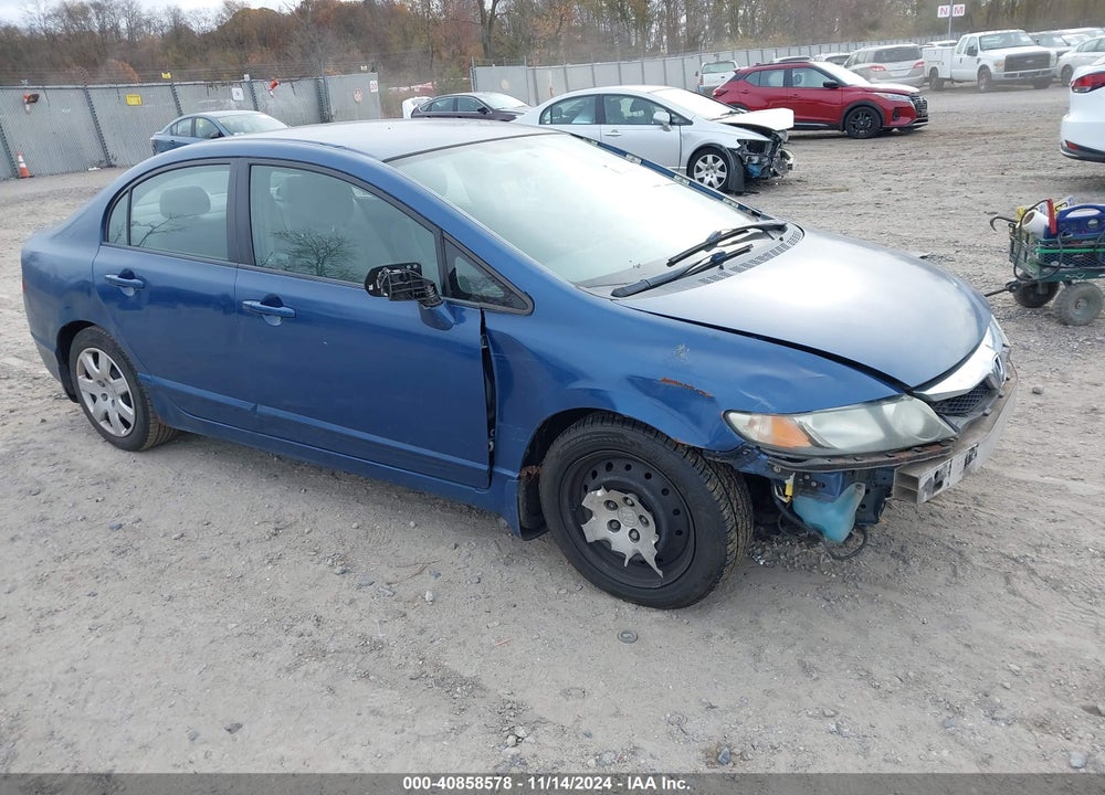 2009 HONDA CIVIC LX VIN: 2HGFA16599H533684