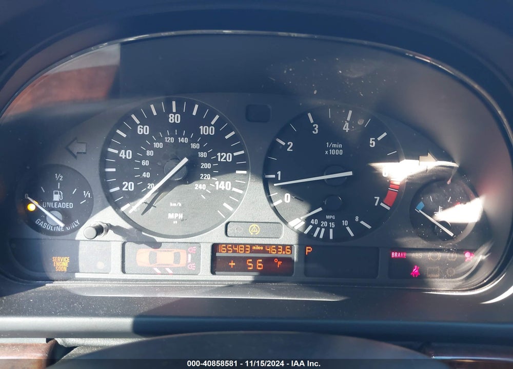 2000 BMW 528IA VIN: WBADM6341YGU20597