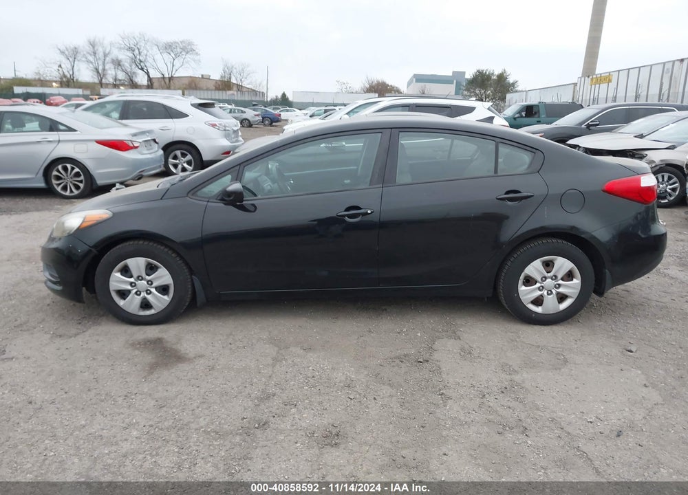 2016 KIA FORTE LX VIN: KNAFK4A6XG5540111