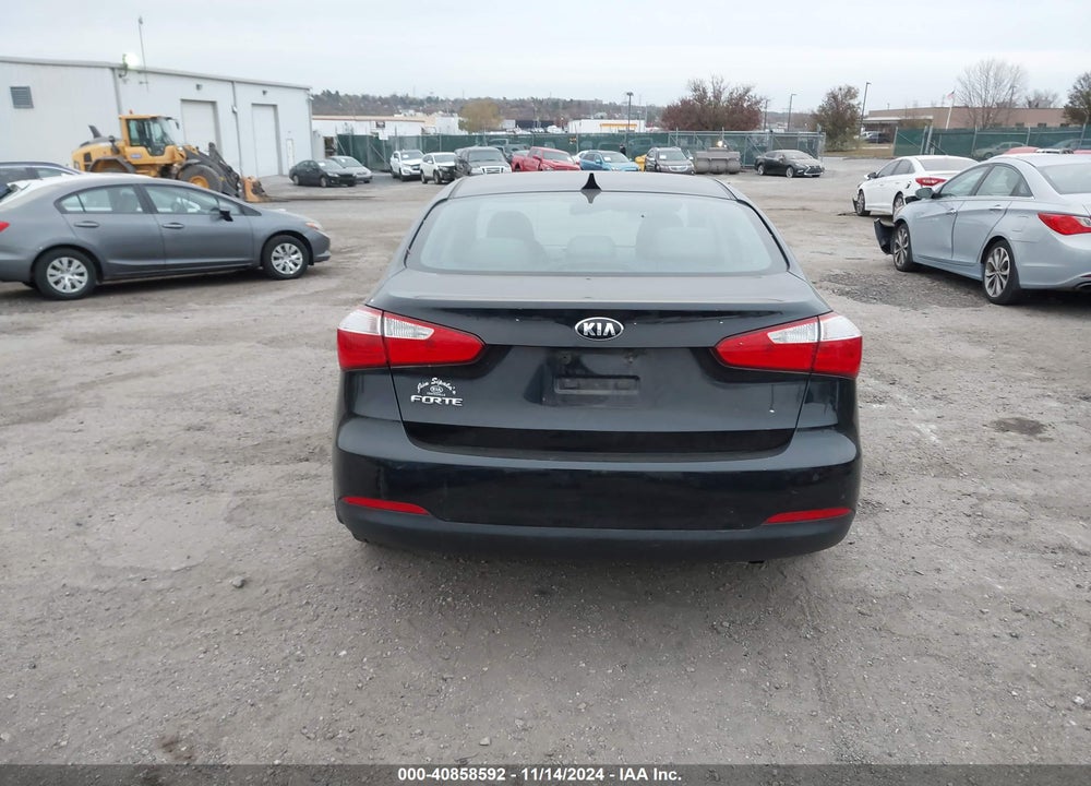 2016 KIA FORTE LX VIN: KNAFK4A6XG5540111