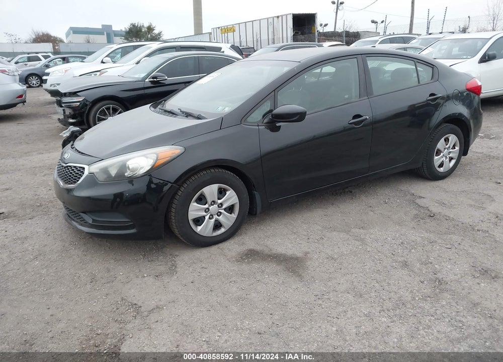 2016 KIA FORTE LX VIN: KNAFK4A6XG5540111