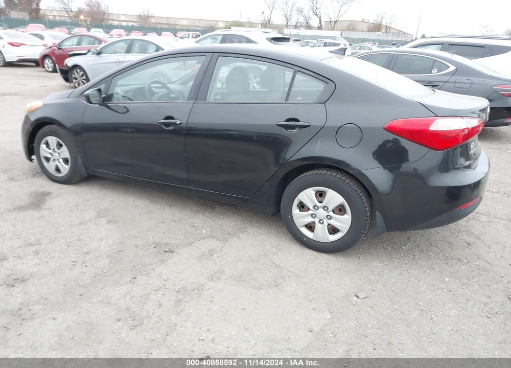 2016 KIA FORTE LX VIN: KNAFK4A6XG5540111