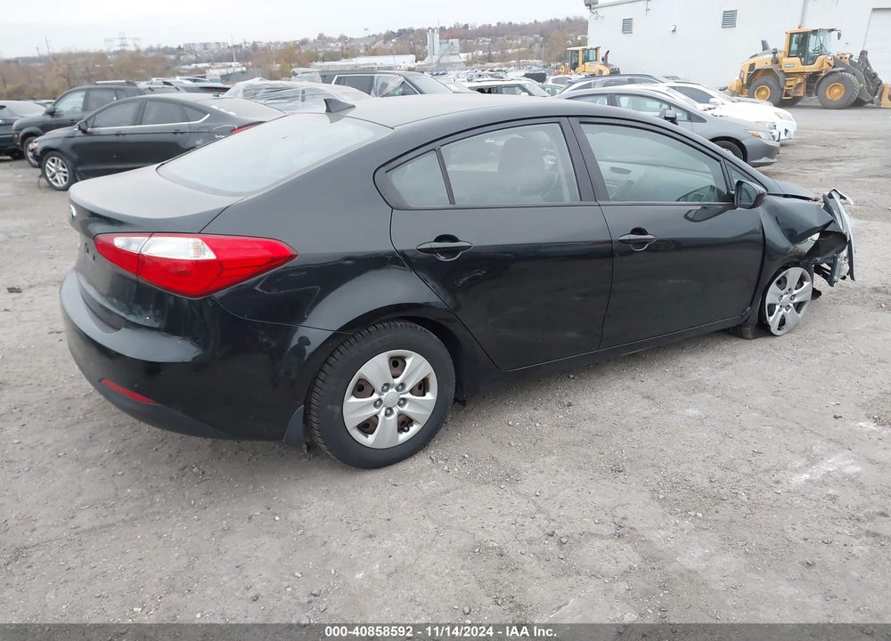 2016 KIA FORTE LX VIN: KNAFK4A6XG5540111