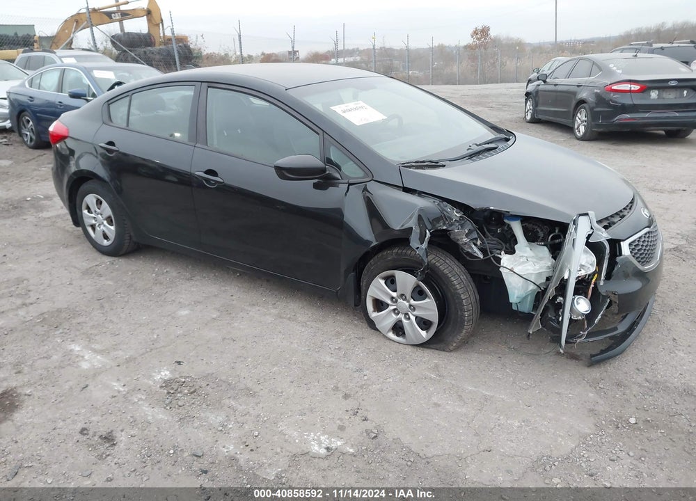 2016 KIA FORTE LX VIN: KNAFK4A6XG5540111