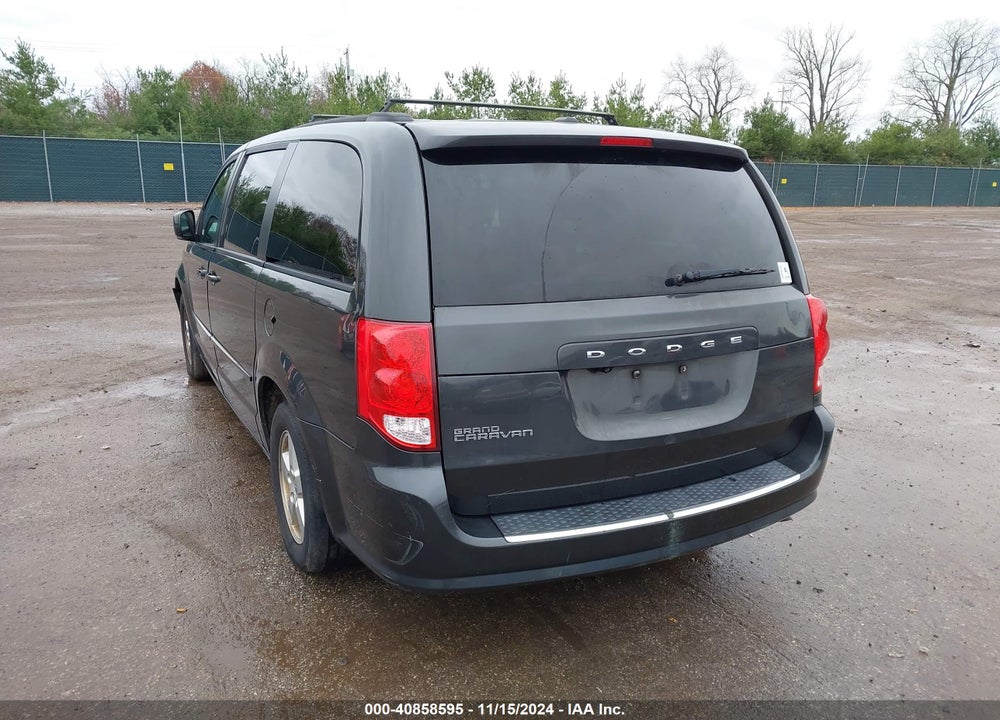 2012 DODGE GRAND CARAVAN SXT VIN: 2C4RDGCG8CR212328