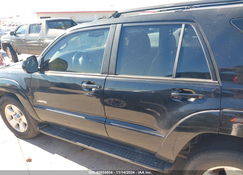 2005 TOYOTA 4RUNNER LIMITED V6 VIN: JTEZU17RX58029838