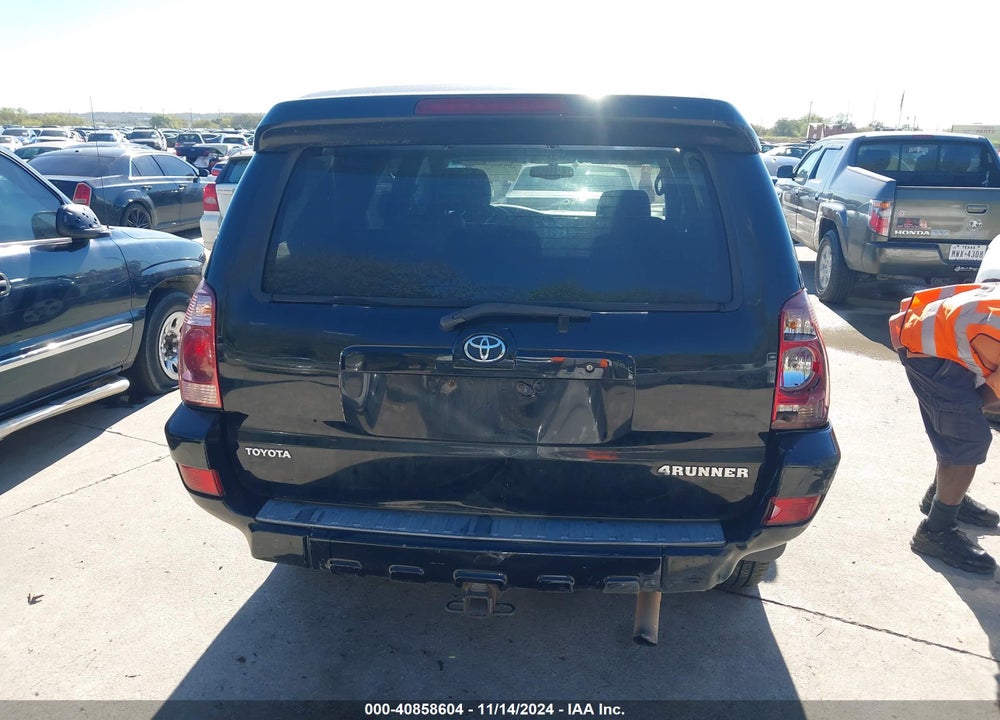 2005 TOYOTA 4RUNNER LIMITED V6 VIN: JTEZU17RX58029838